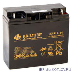 аккумулятор 17ah 12v  BB Battery BPS17-12