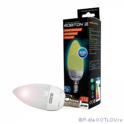    LED  Candle-5W-2700K-E14 Теплый белый свет 