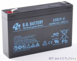 аккумулятор 9ah 6v BB Battery HR9-6