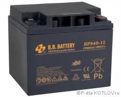 Аккумулятор 40ah 12v BB Battery BPS 40-12