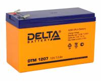 АКБ для эхолота средней мощности, емкость 7 Ah Delta DTM 1207